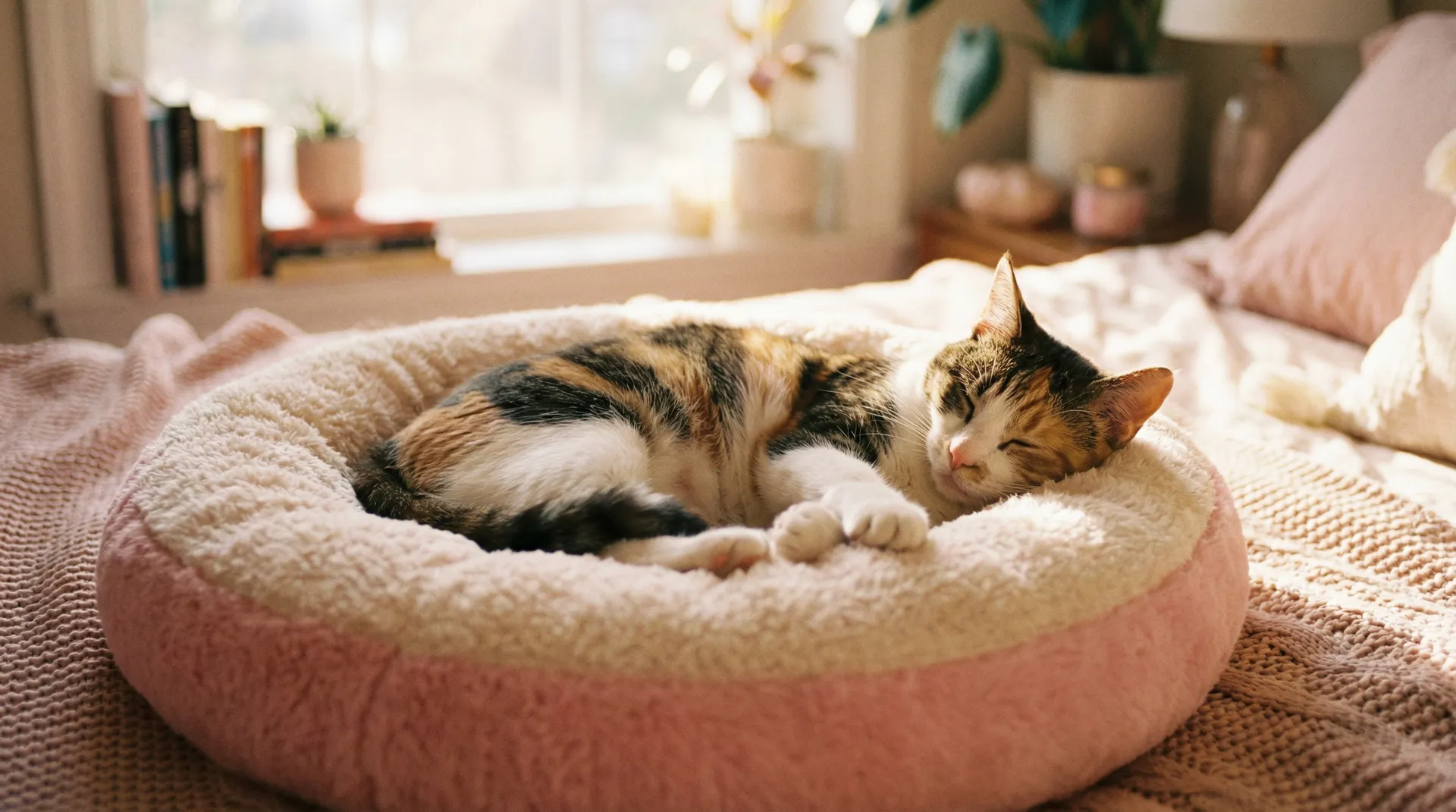 三花猫安静入睡 - 狗仔队